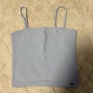 Hollister women’s blue tank top